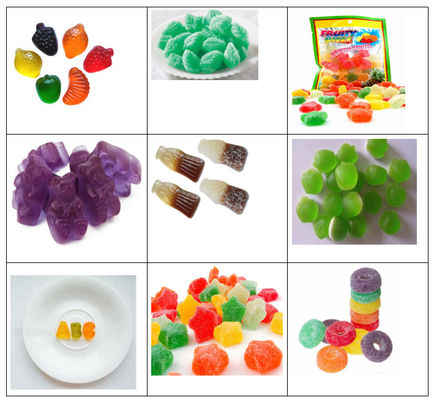Lini Produksi Beruang Gummy Untuk Pembuatan Gummy pemasok