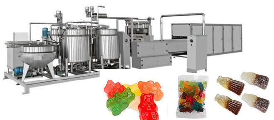 Mesin Pembuat Permen Otomatis Gummy Bear pemasok
