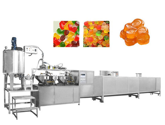 Peralatan Manufaktur Gummy Permen Kapasitas Kecil Otomatis pemasok