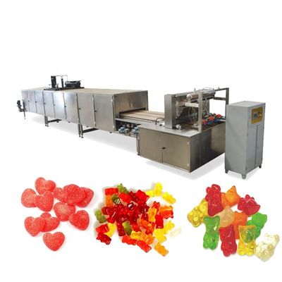 Jalur Produksi otomatis Mesin Pembuat Permen Keras Jelly Keras pemasok