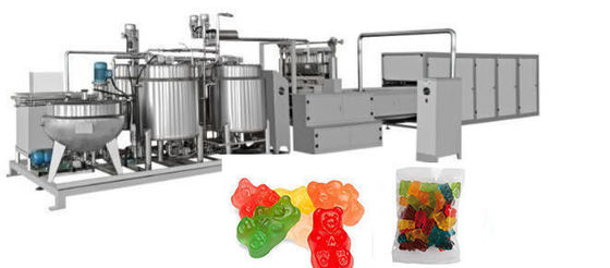 Mesin Pembuat Permen Otomatis Gummy Bear pemasok