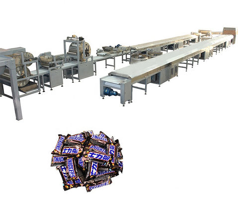 Lini produksi Coklat Bar Stainless Snack Sehat pemasok