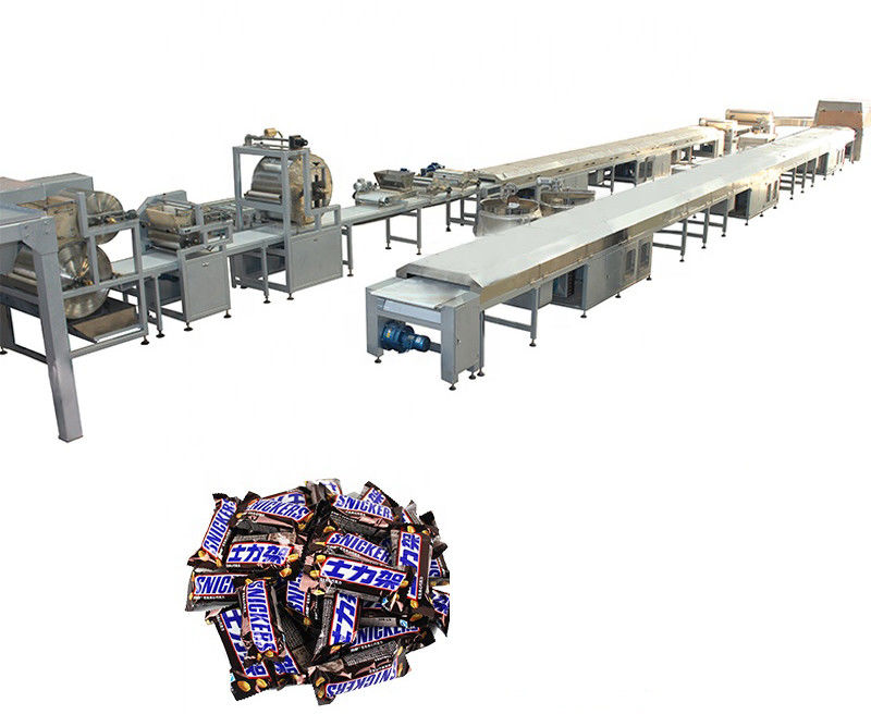 Lini produksi Coklat Bar Stainless Snack Sehat pemasok